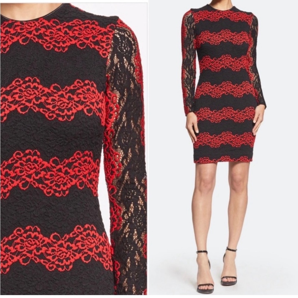 DTP midi dress, long sleeves